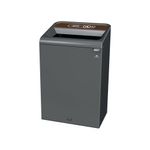 Rubbermaid Configure Container with Landfill Waste Label 125L Black 2154764
