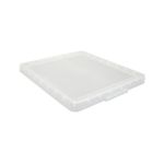 Really Useful 64L Plastic Storage Box W710xD440xH310mm Clear 64C