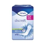 TENA Discreet Extra Incontinence Pads (Pack of 10) 33943