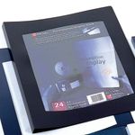 Rexel Clearview Display Book 24 Pocket A4 Black 10320BK