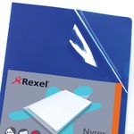 Rexel Nyrex Cut Flush Folders A4 Assorted (Pack of 25) 12161AS
