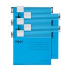 Rexel Classic Suspension Files Foolscap Blue (25 Pack) 2115590