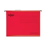 Rexel Classic Suspension Files Foolscap Red (Pack of 25) 2115592