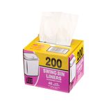 Le Cube Swing Bin Liner Dispenser 46 Litre (Pack of 200) 0480