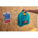 Velcro Stick On Tape 20mmx5m White VEL-EC60216