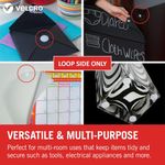 Velcro Stick On Coins Loop Only 19mm White (Pack of 125) VEL-EC60232