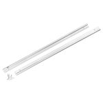 Sasco Aluminium Mounted Planner Track (2 Pack) 20360