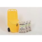 Mobile Salt and Grit Bin Kit Yellow 75L 389550