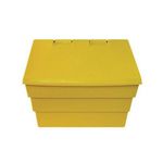 Mini Salt and Grit Bin Yellow 50L 389110