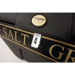 Victoriana Salt and Grit Bin without Hopper Feed with Hasp and Stapl 400L Black 399670