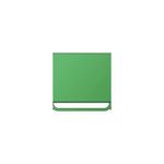 Fire Retardant Steel Sackholder White Body with Green Lid 28L 410362