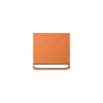Fire Retardant Steel Sackholder White Body with Orange Lid 42L 410367
