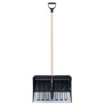 Alpinus Eco Snow Pusher Shovel 550x195x1400mm Black 426681