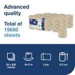 Tork OptiServe Coreless Toilet Paper Roll Natural Pack of 24 472640