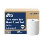 Tork Matic Hand Towel H1 White 150m (6 Pack) 290067