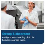 Tork Cleaning Cloth Heavy-Duty Folded 105 Sheets (Pack of 4) 530179