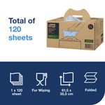 Tork Heavy-Duty Cleaning Cloth Blue (Pack of 120) 530276