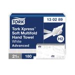 Tork Xpress Soft Multifold Hand Towel Advanced White (Pack of 21) 130289