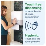 Tork Matic Hand Towel Roll Dispenser with Intuition Sensor White 551100