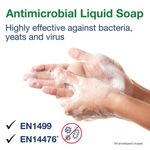 Tork Antimicrobial Hand Washing Liquid Soap (Pack of 6) 424709