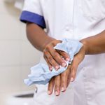 Tork Basic Paper Centrefeed Roll 2-Ply 150m Blue (Pack of 6) 128107