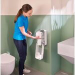 Tork OptiServe Coreless 2-Roll Toilet Roll Dispenser White 558041