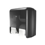 Tork OptiServe Coreless 4-Roll Toilet Roll Dispenser Black 558052