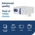 Tork OptiServe Coreless Toilet Paper Advanced 2-Ply (Pack of 24) 472630