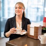 Tork Xpressnap 2-Ply Napkins 2 Fold White (Pack of 1000) 15850