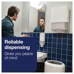 Tork Singlefold Hand Towel H3 Flushable White 250 Sheets (15 Pack) 290190