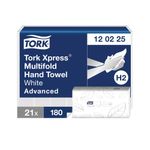 Tork Xpress Multifold Hand Towel H2 White 180 Sheets (Pack of 21) 120225