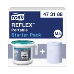 Tork Reflex Portable Dispenser and Roll Starter Pack 473188