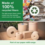 Tork Mini Jumbo 2-Ply Toilet Roll Advanced 170m Natural (Pack of 12) 120377