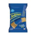 Sellotape Original Golden Tape 24mmx33m (6 Pack) 1443254