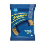 Sellotape Original Golden Tape 48mmx66m (6 Pack) 1443304