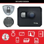 Master Lock Fire and Water Safe Digital Combination Safe Backlit Keypad 23 Litre Large FPW082FTCML