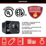 Master Lock Fire and Water Safe Digital Combination Safe Backlit Keypad 23 Litre Large FPW082FTCML