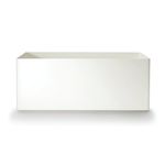 Ivy and Savannah Grass Matte White Trough LLRIVS700/RDYWH