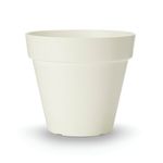 Tabletop Maranta Bush Matte White Planter LLRMAB340/RDYWH