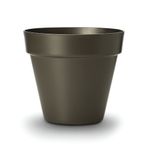 Tabletop Maranta Bush Matte Lava Planter LLRMAB340/RDYLV