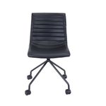 Wander Polyurethane Leather Meeting Chair Black 1043476ND