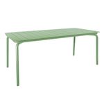Lark Rectangular Slatted Table 1806mm Aluminium Fair Green 1043570ND