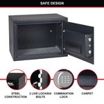 Master Lock Laptop Safe Electronic Lock Black 34 Litre X125mL