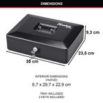 Master Lock Medium Cash Box Key Lock SG02560