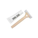 White Boxed Eco Cornstarch Shaving Kit (Pack of 250) I017