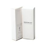 White Boxed Eco Cornstarch Shaving Kit (Pack of 250) I017