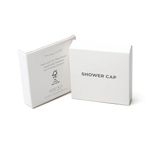 White Boxed Eco Shower Cap Cornstarch with Hair Band (Pack of 250) I010