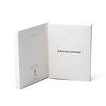 White Boxed Eco Massage Sponge 90x120mm (Pack of 250) I019