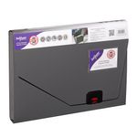 Snopake Reborn Organiser 13-Part A4 Polypropylene Black 11219