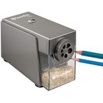 Swordfish Omni Electric Pencil Sharpener Silver 40391